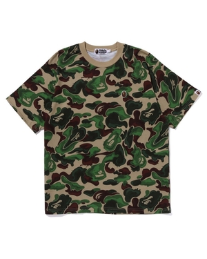 T Shirts Bape Art Ape Head One Point Vert Homme | BFT-23673742